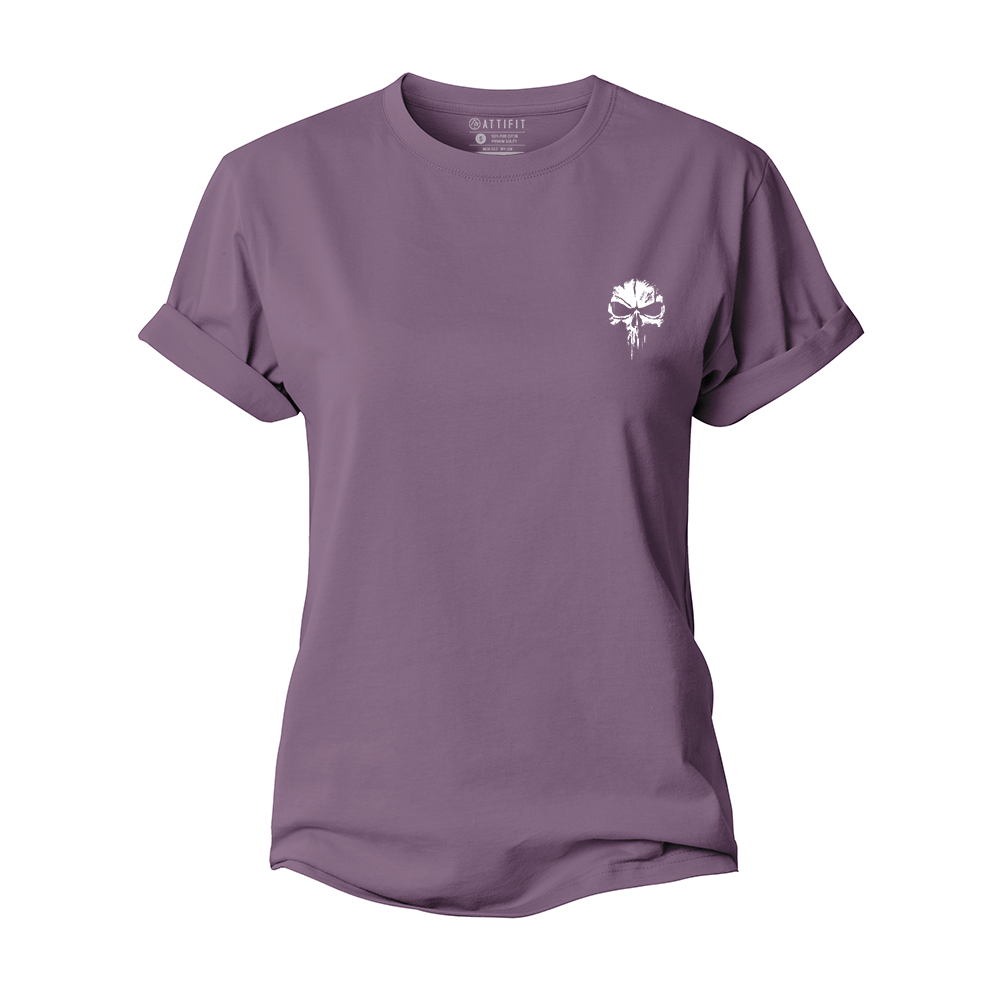 Skull Women's Cotton T-Shirt