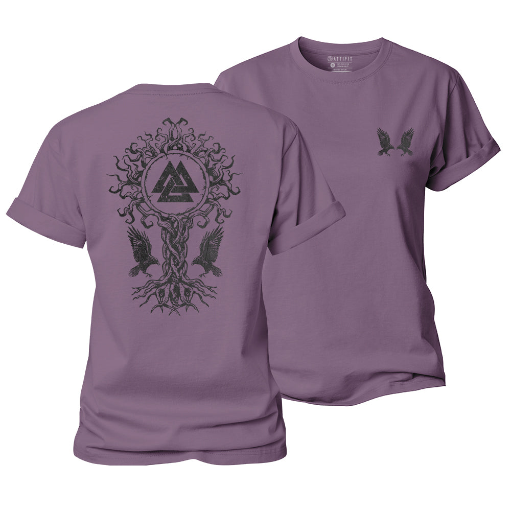 Branches of the Nine Realms Women's Cotton T-Shirt