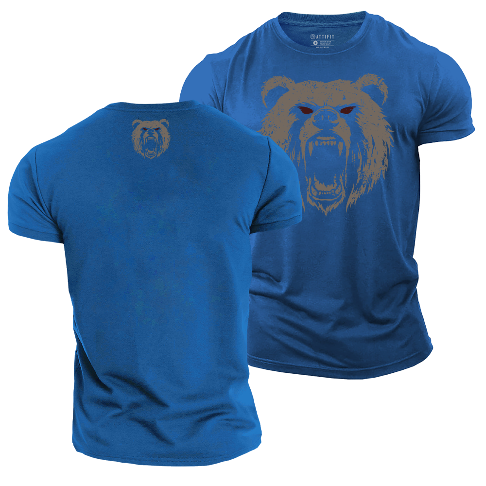 Rage of the Bear Cotton T-Shirt