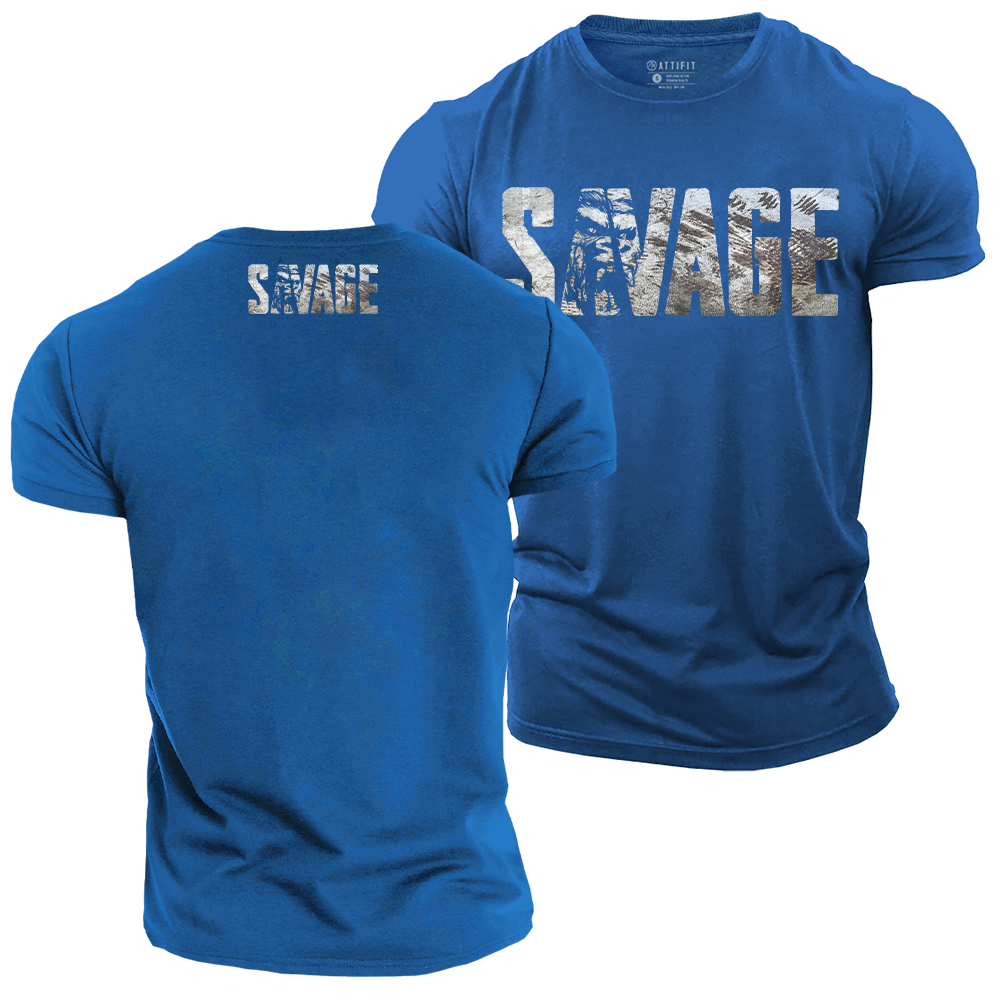 Savage Strength Cotton T-Shirt