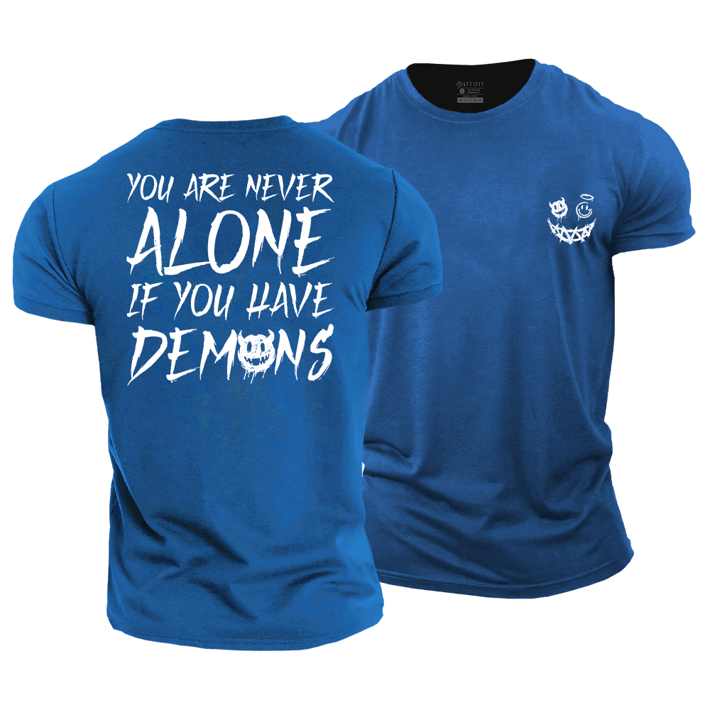 Never Alone Cotton T-Shirt