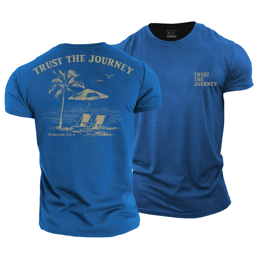Trust The Journey Cotton T-Shirt