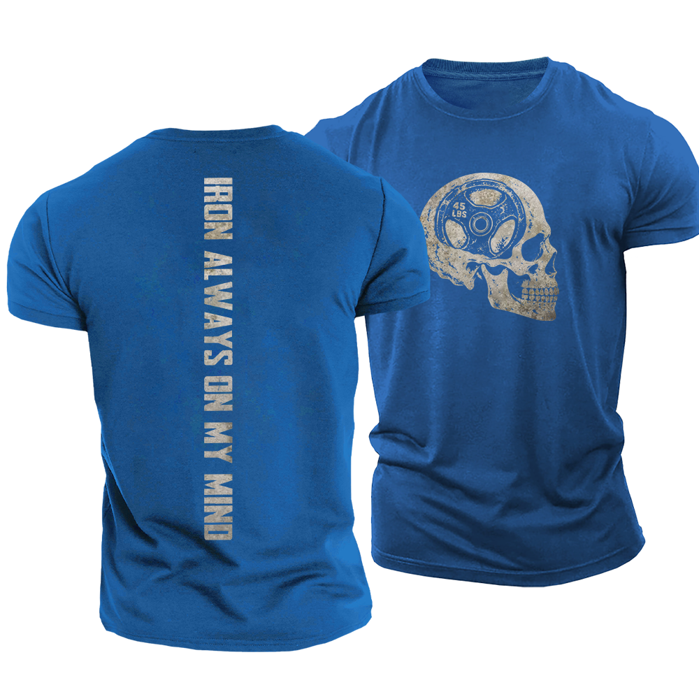 Iron on My Mind Cotton T-Shirt