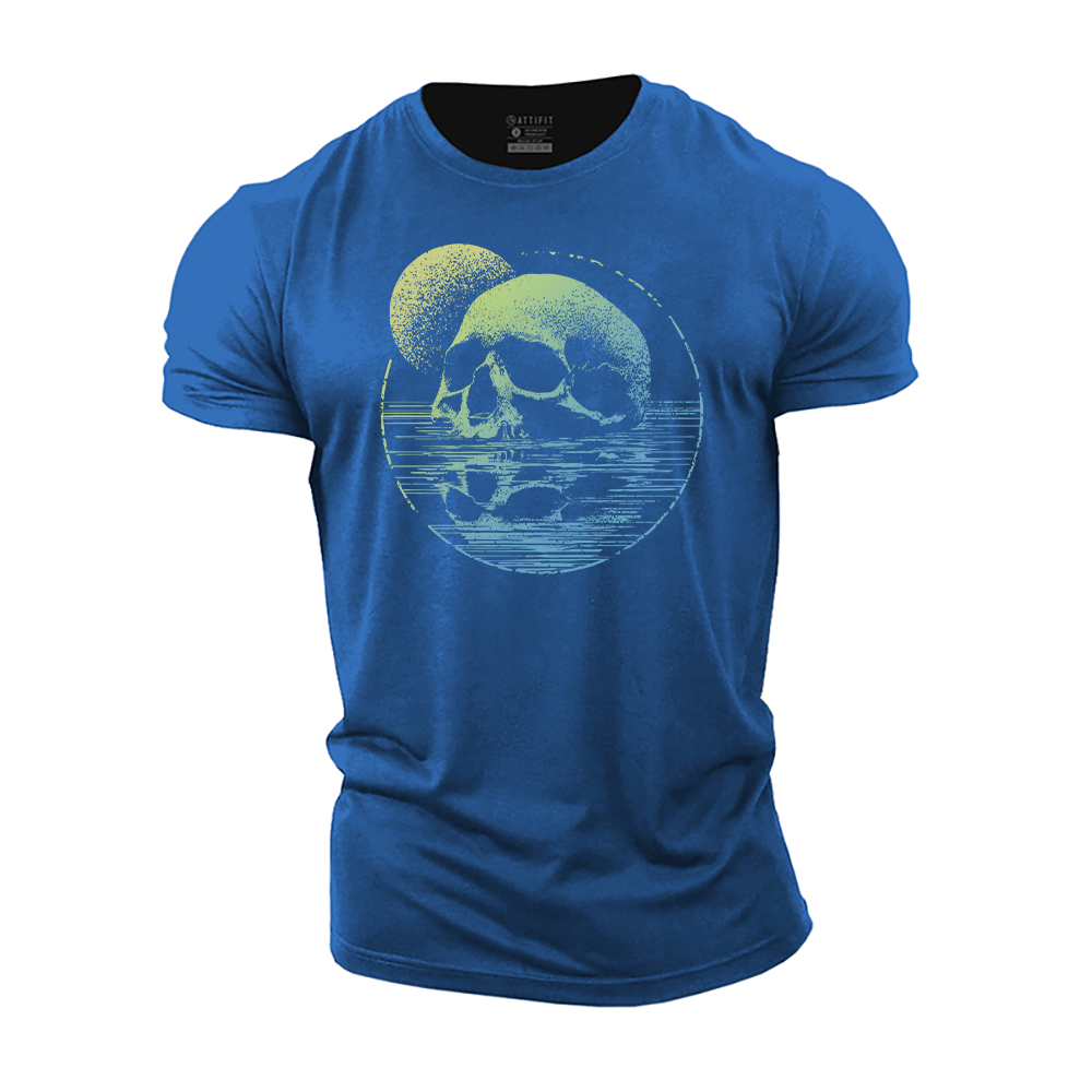 Twilight Skullscape Cotton T-Shirt