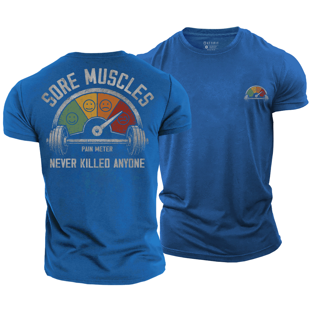 Pain Meter Training Cotton T-Shirt