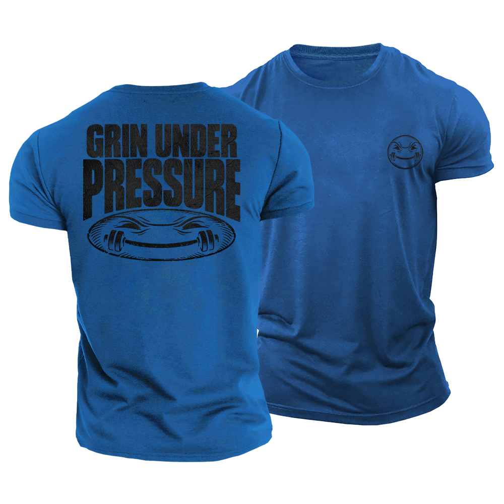Grin Under Pressure Cotton T-Shirt