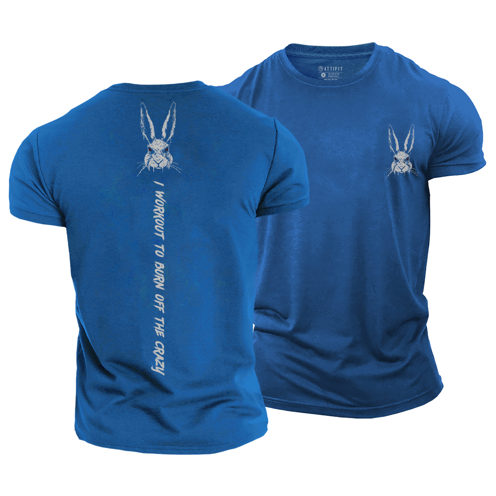 Burn off the Crazy Cotton T-Shirt