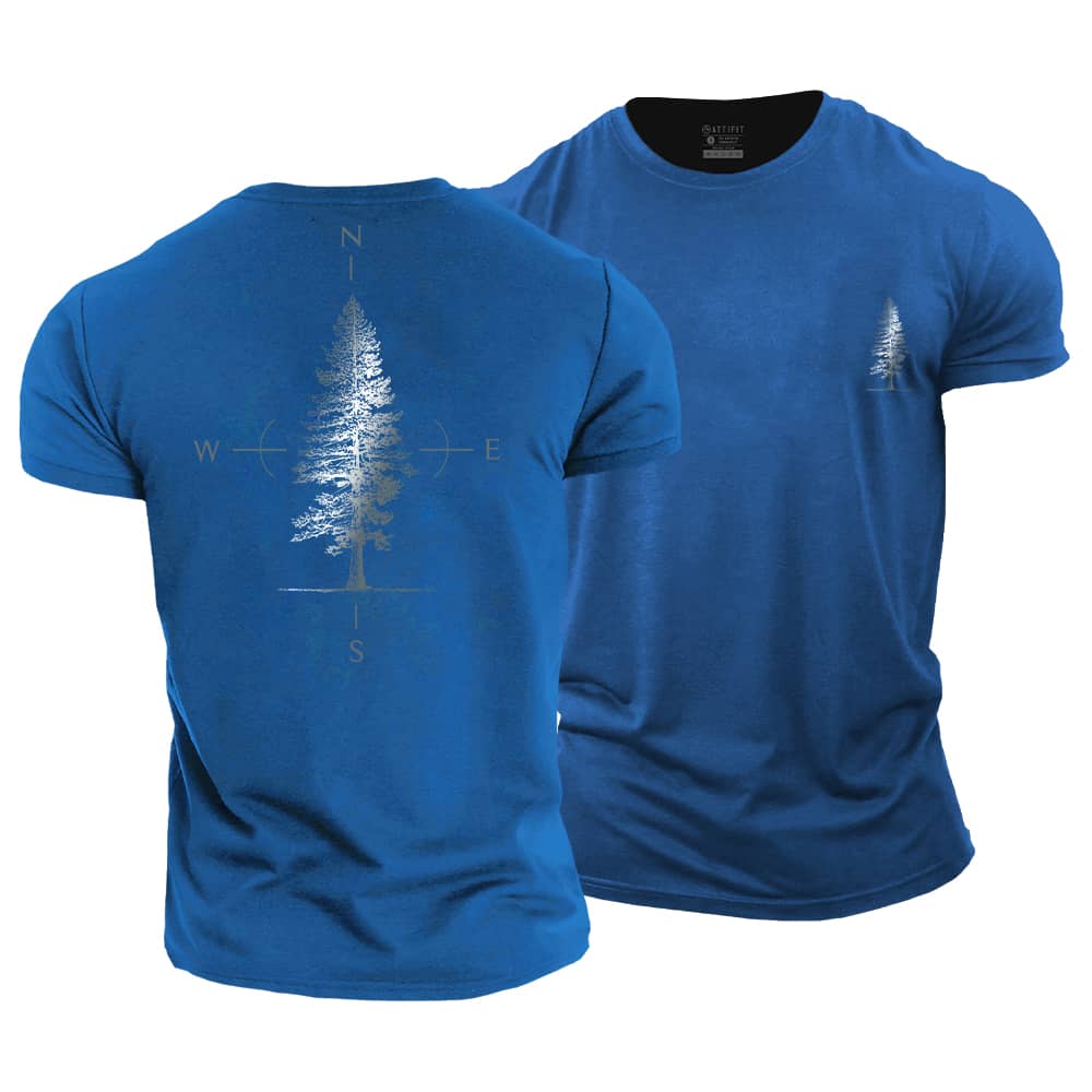 The Direction Of Trees Cotton T-Shirt