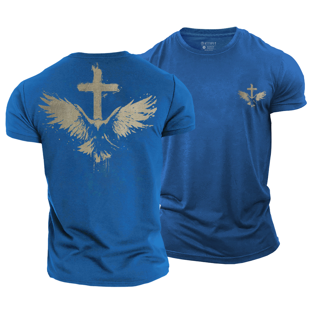 The Jesus Eagle Cotton T-Shirt