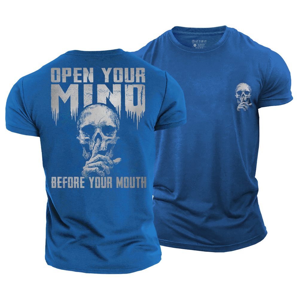 Mind Before Mouth Cotton T-Shirt