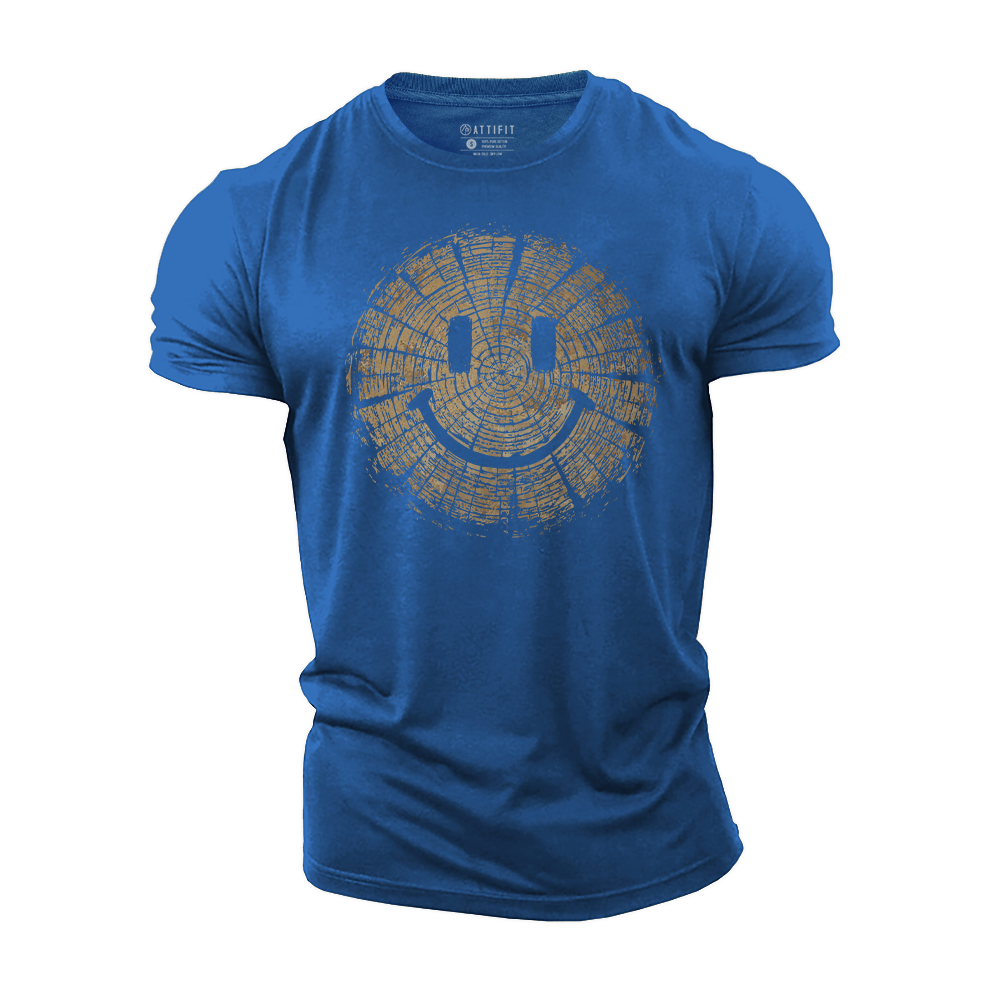 Smile Face Cotton T-Shirt