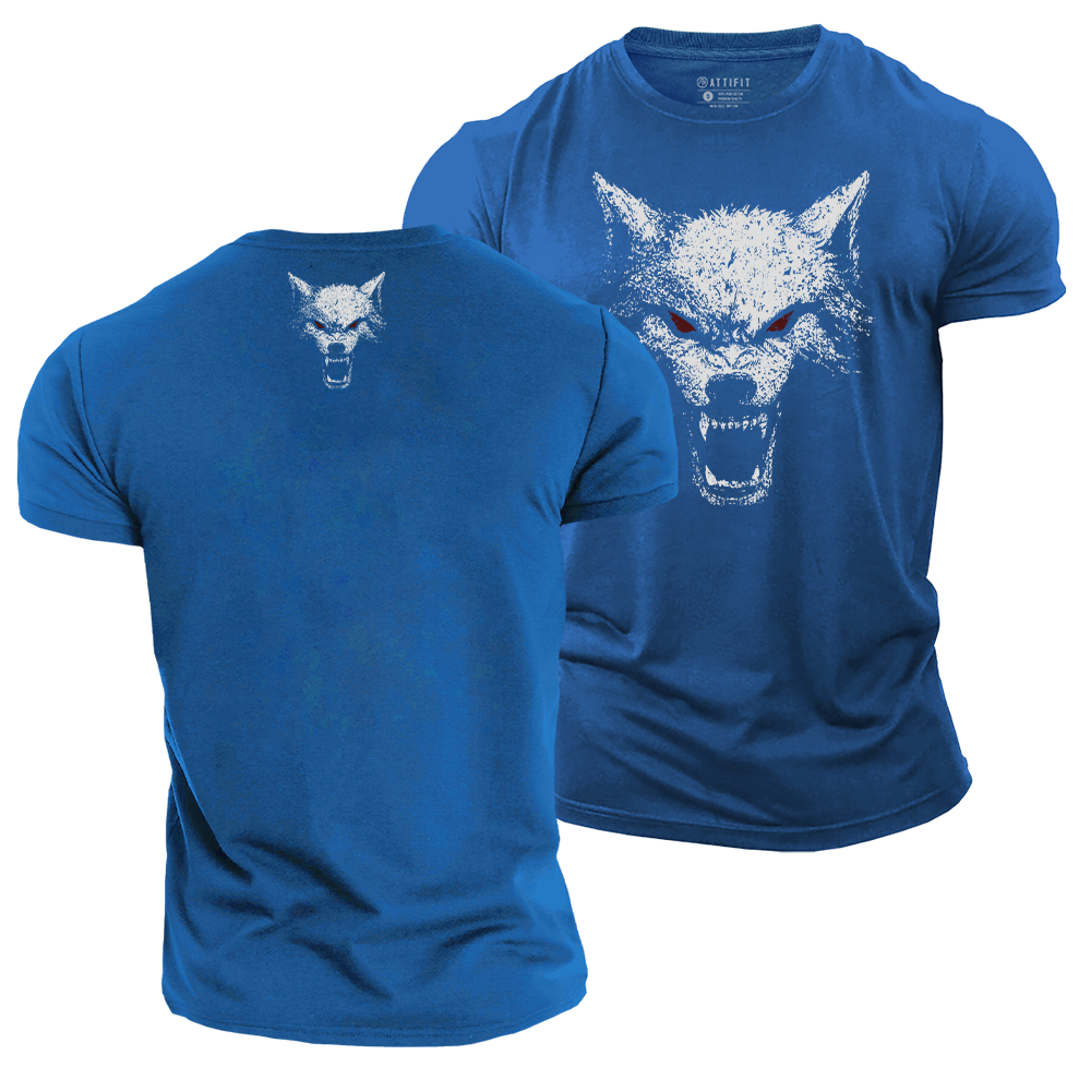 Predator Spirit - Wolf Cotton T-Shirt