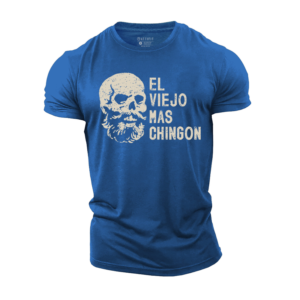 El Viejo Mas Chingon Cotton T-Shirt