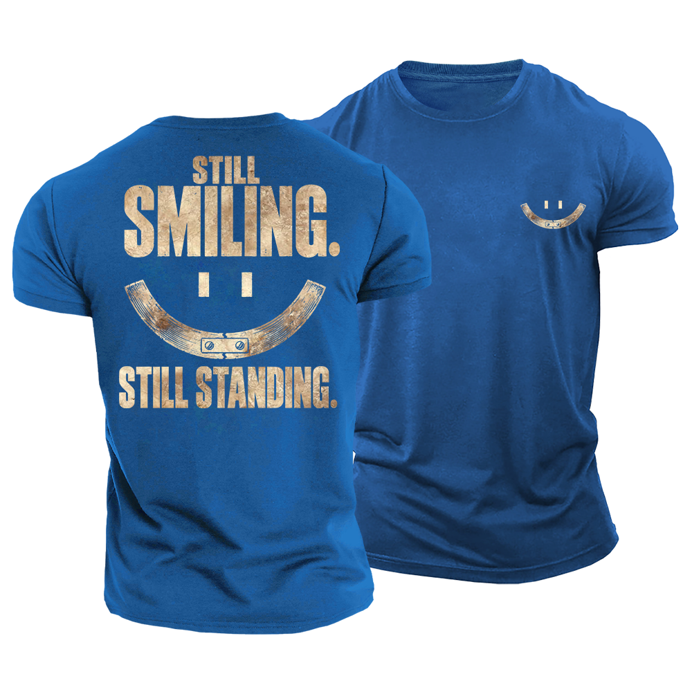 Still Standing Strong Cotton T-Shirt
