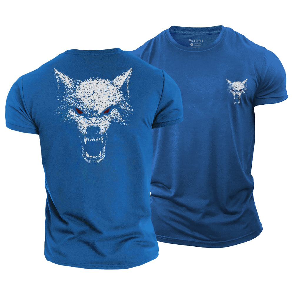 Predator Spirit - Wolf Cotton T-Shirt