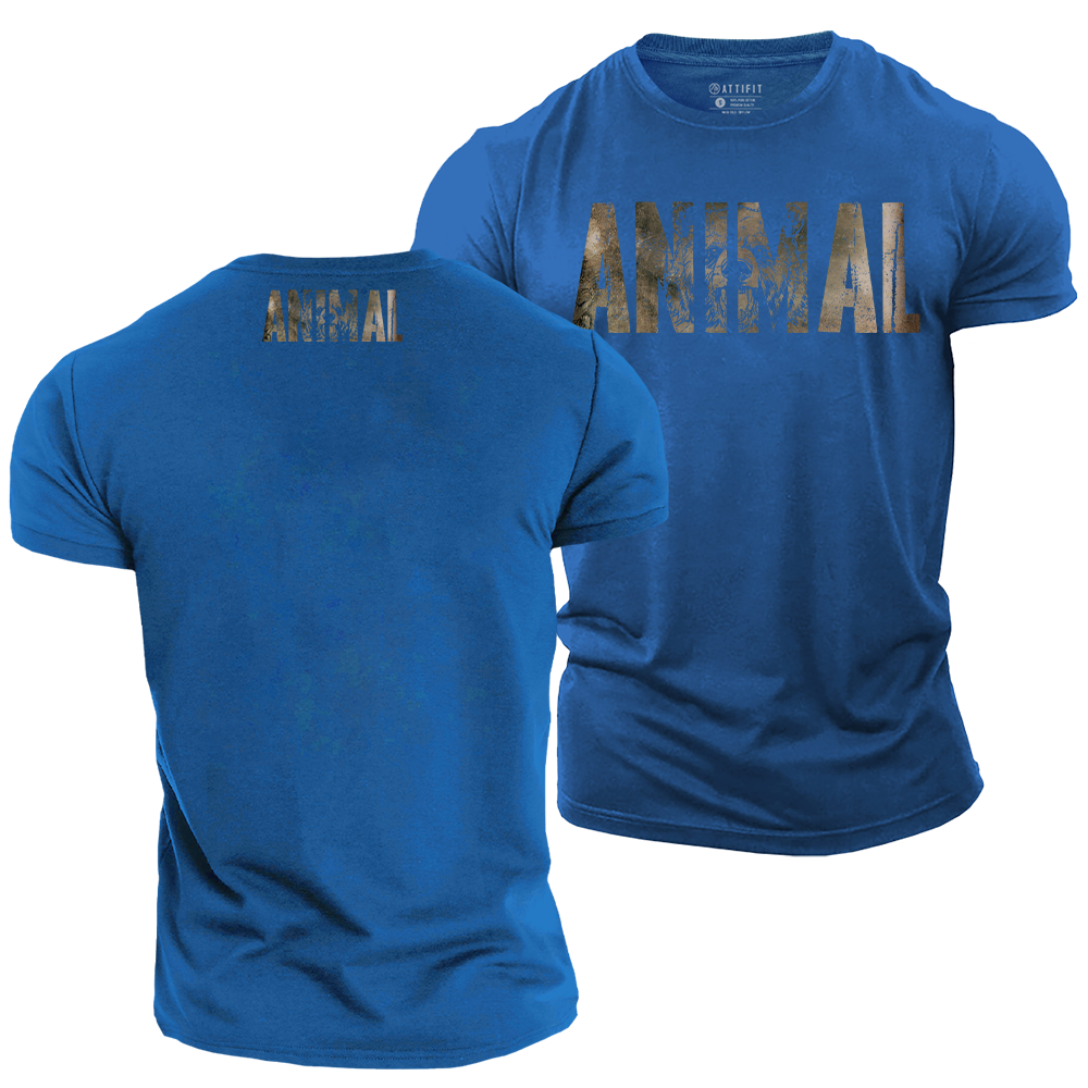 Born Animal Cotton T-Shirt