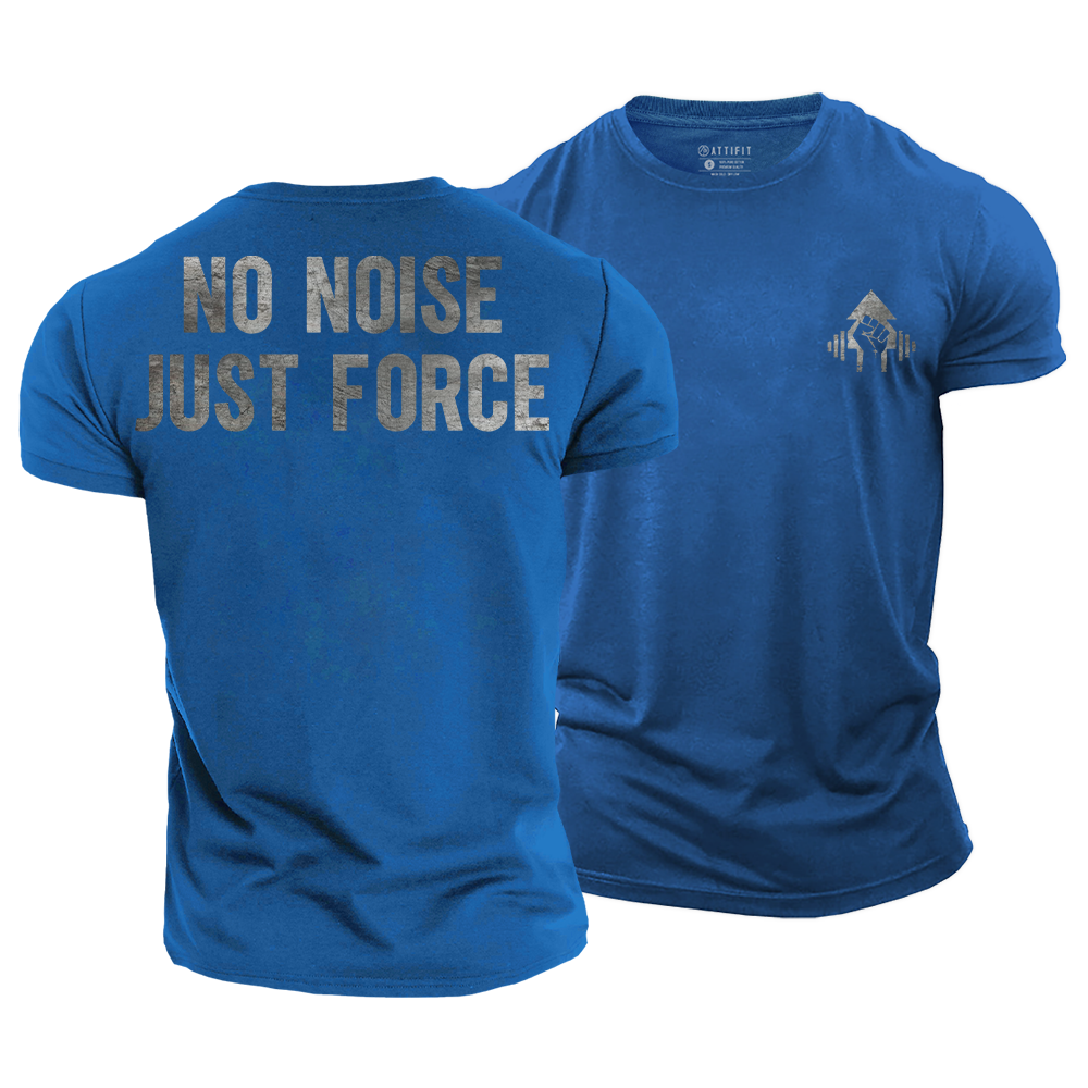 Strength Without Noise Cotton T-Shirt