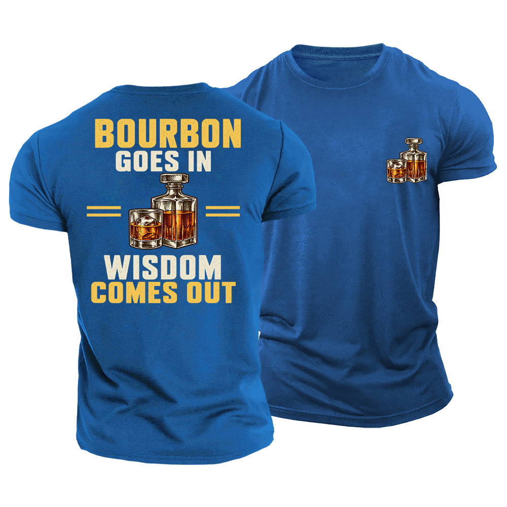 Bourbon Wisdom Cotton T-Shirt