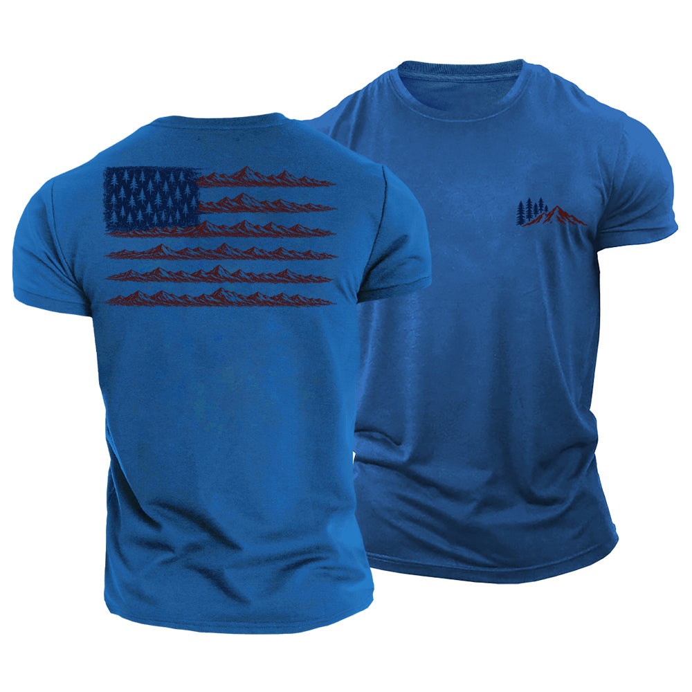 American Mountain Spirit Cotton T-Shirt