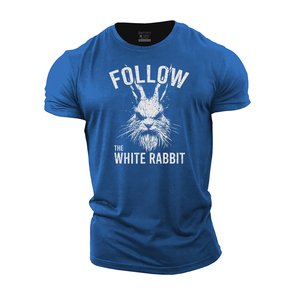 Follow the White Rabbit Cotton T-Shirt