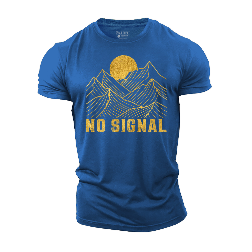 Sun over Silence Cotton T-Shirt