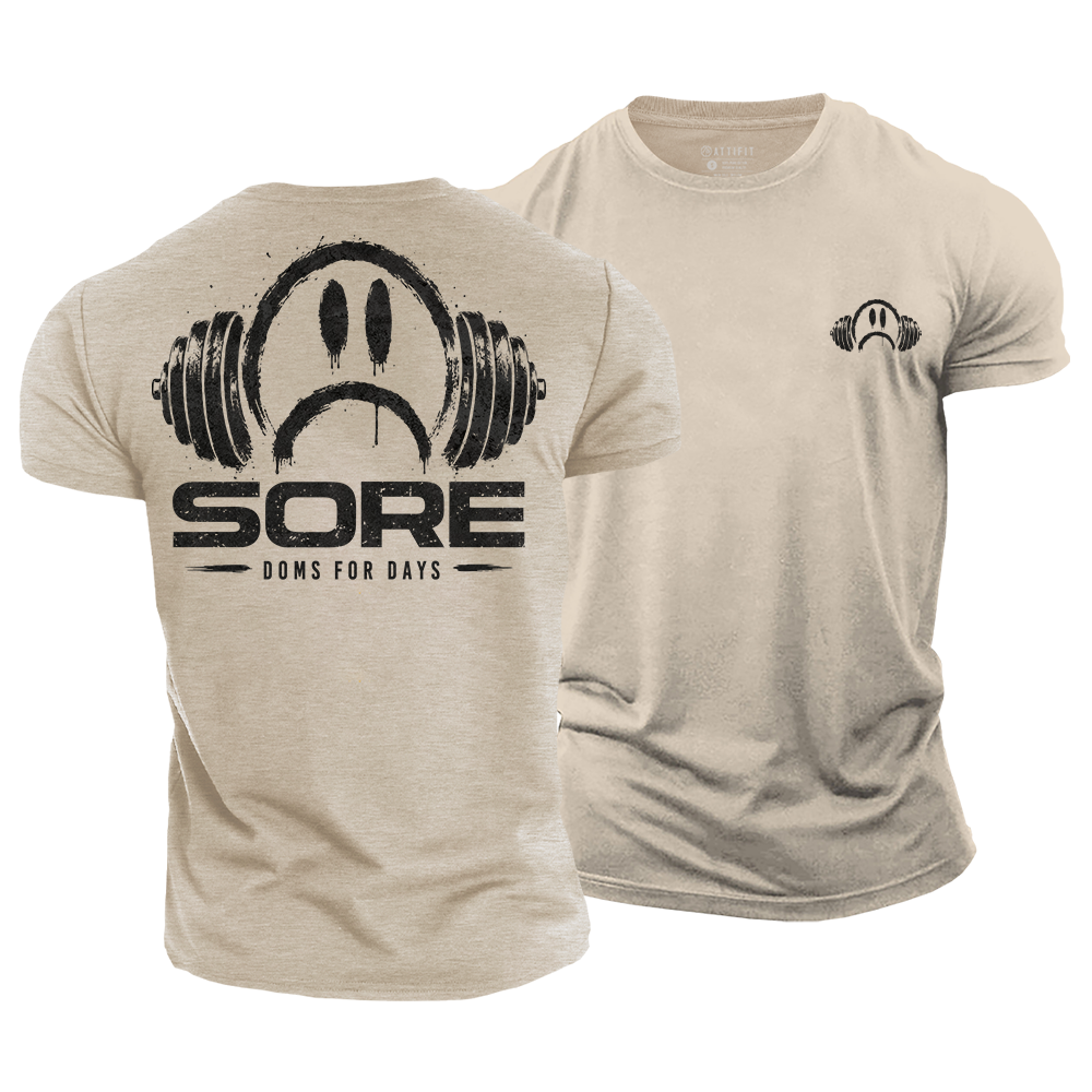 Sore Doms for Days Cotton T-Shirt