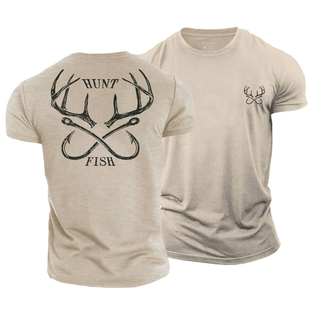 Hunt & Fish Cotton T-Shirt