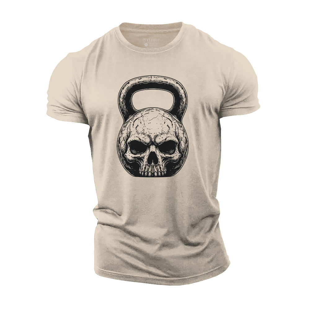 Skull Bell Beast Cotton T-Shirt