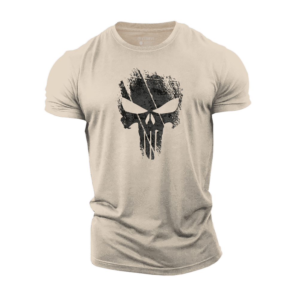 Skull Cotton T-Shirt