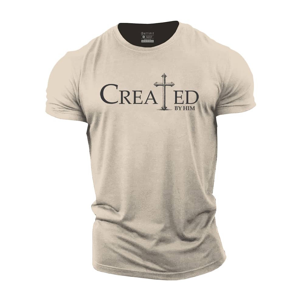 Created By Him Cotton T-Shirt