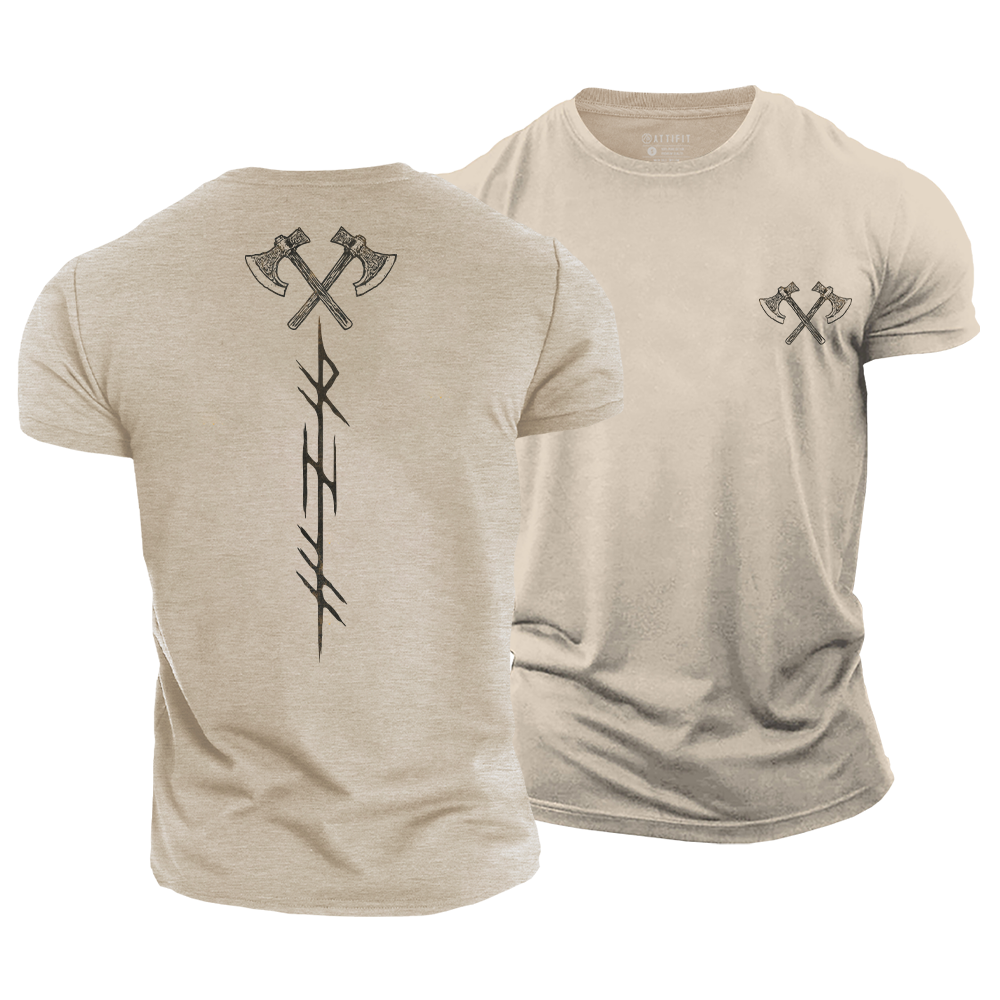 The Path of the Axe Cotton T-Shirt