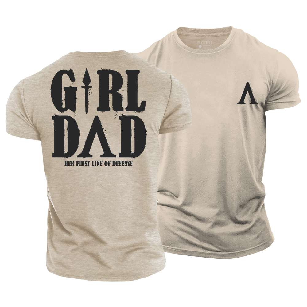 Girl Dad Cotton T-Shirt