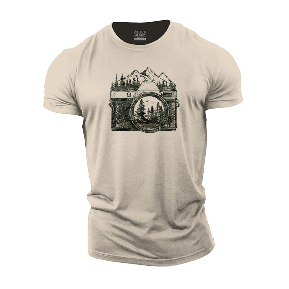 Lens & Landscape Cotton T-Shirt