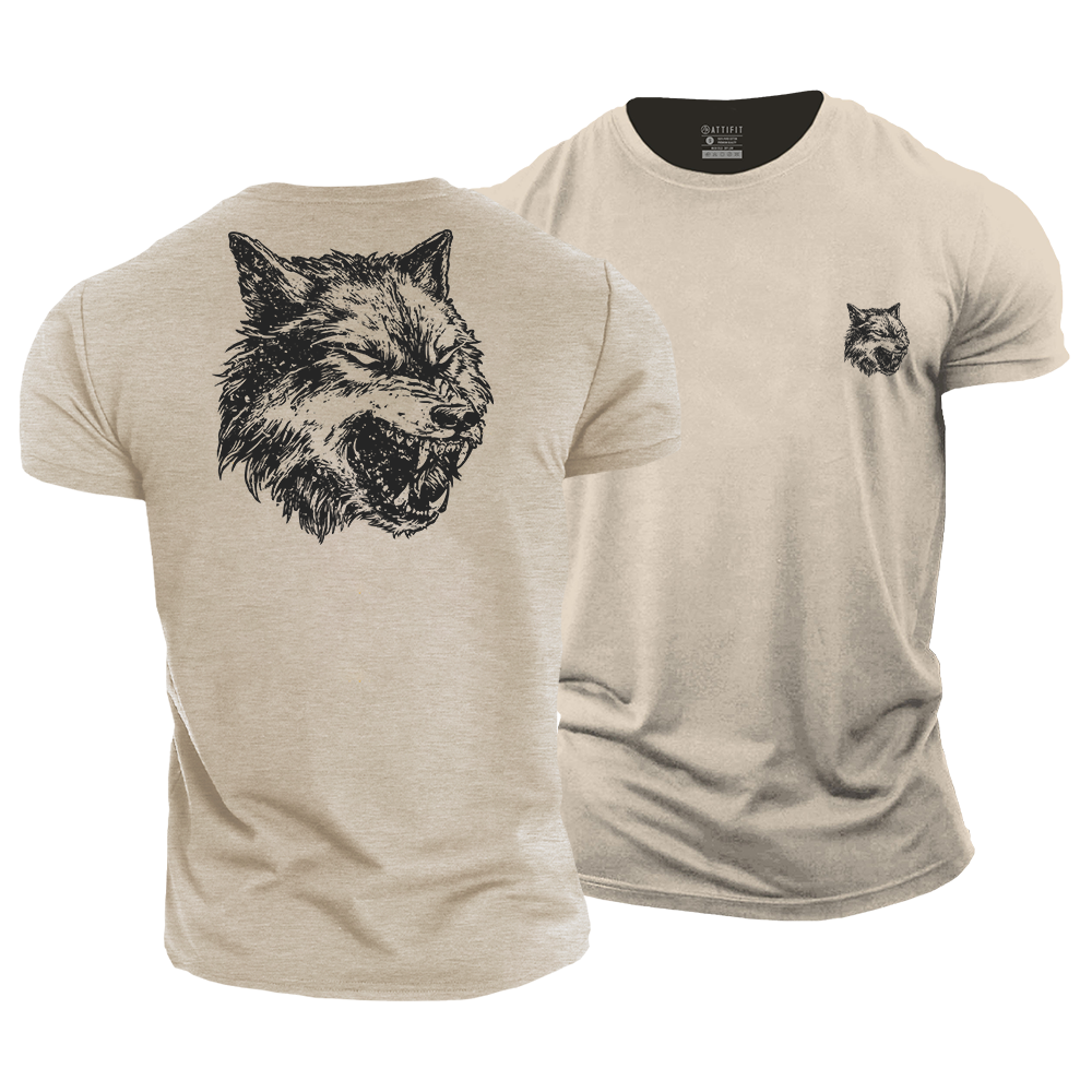 Wolf Cotton T-Shirt