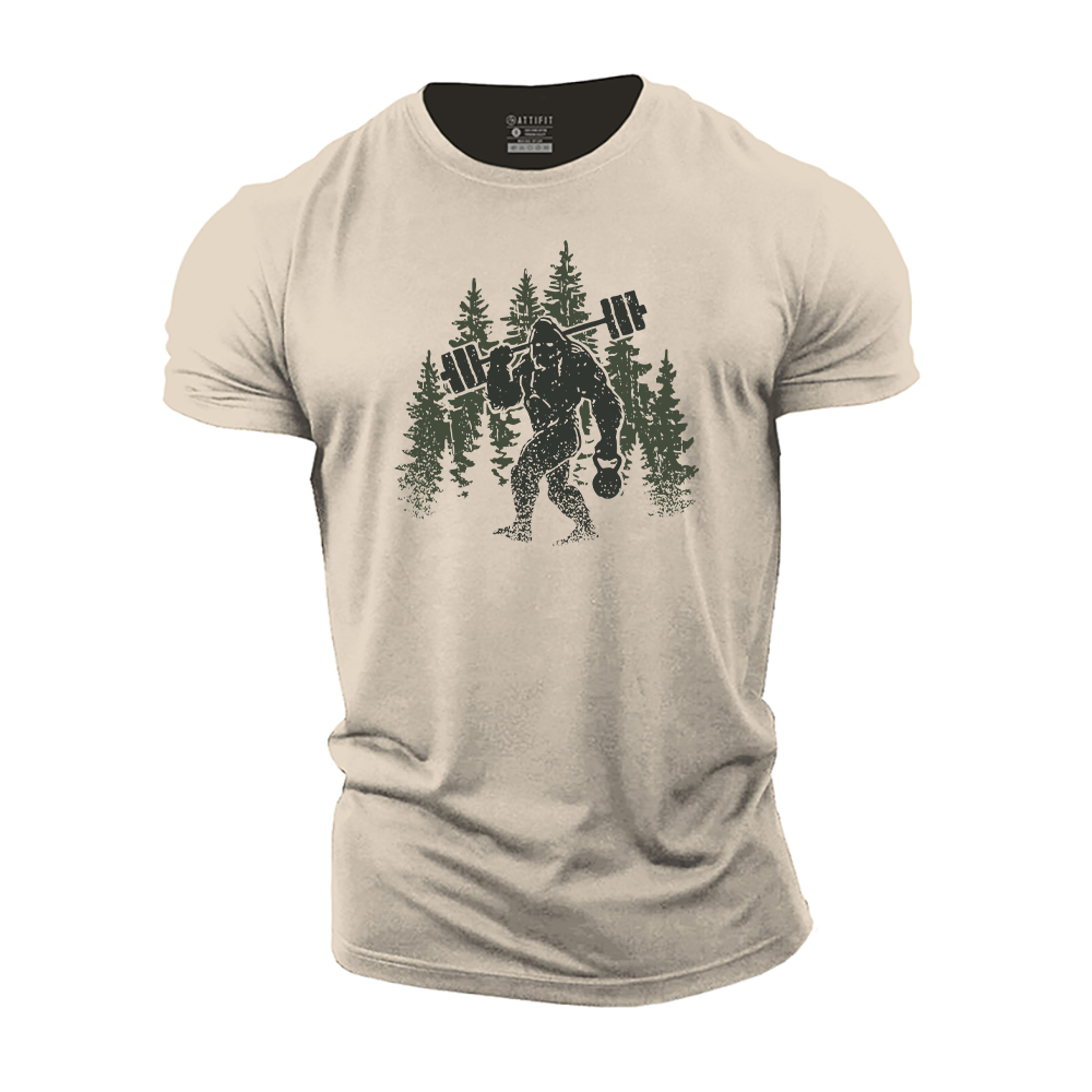 Sasquatch Gains Cotton T-Shirt
