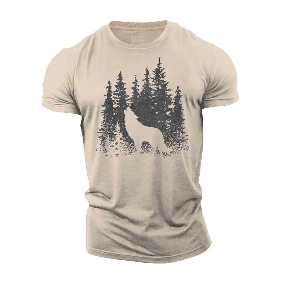 Forest Echo Cotton T-Shirt
