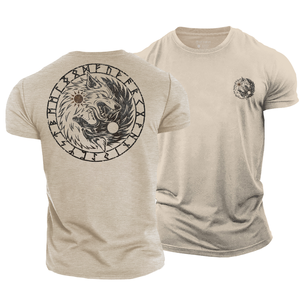 T-shirts graphiques Viking en coton