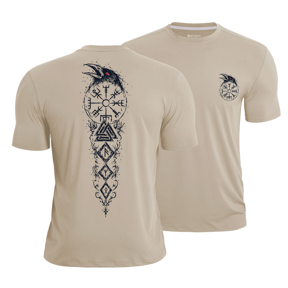 Viking Raven Quick-Dry T-Shirt