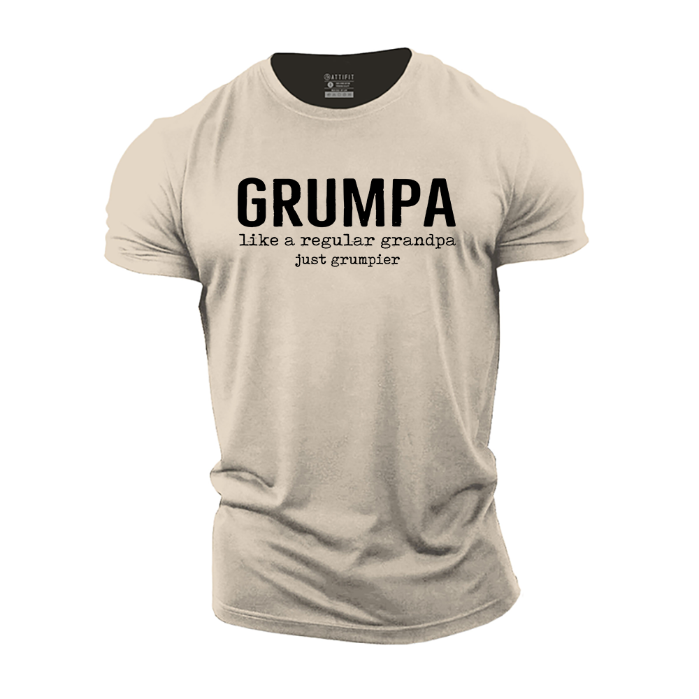 Grumpa like a Regular Grandpa Just Grumpier T-Shirt