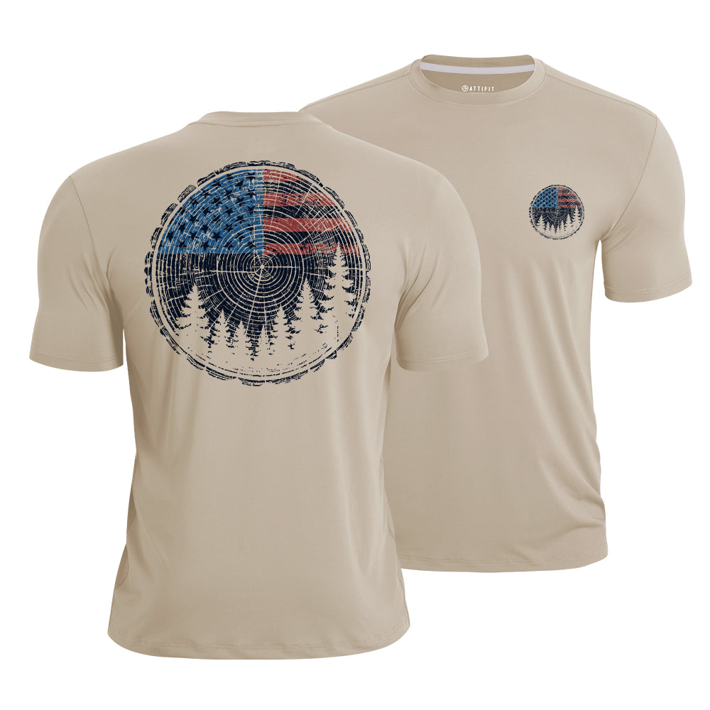 Rings of Freedom Quick-Dry T-Shirt