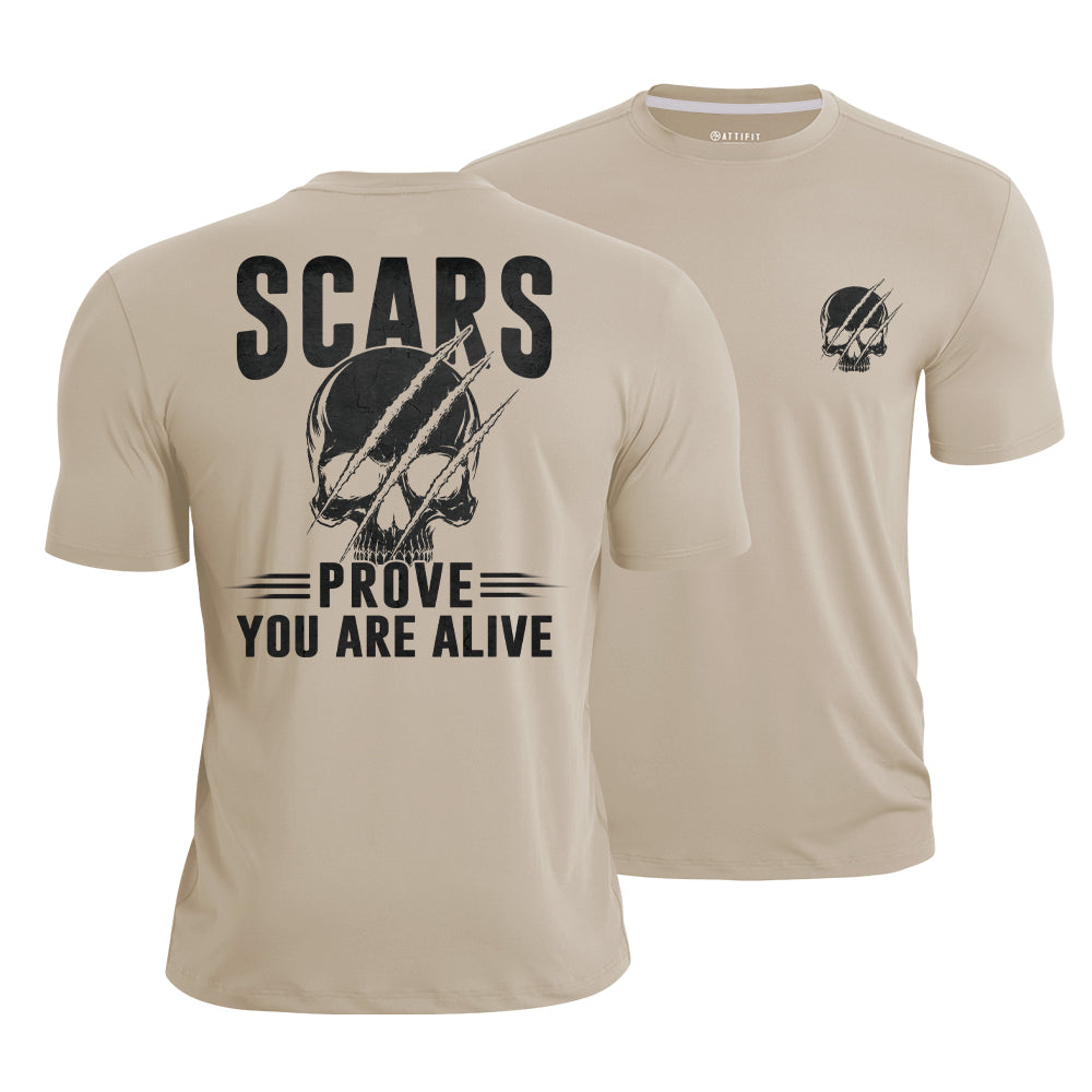 Scars Mean Alive Quick-Dry T-Shirt