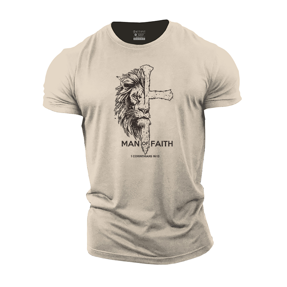 Man of Faith Cotton T-Shirt