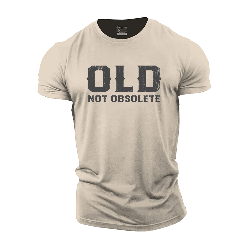 Old Not Obsolete Cotton T-Shirt