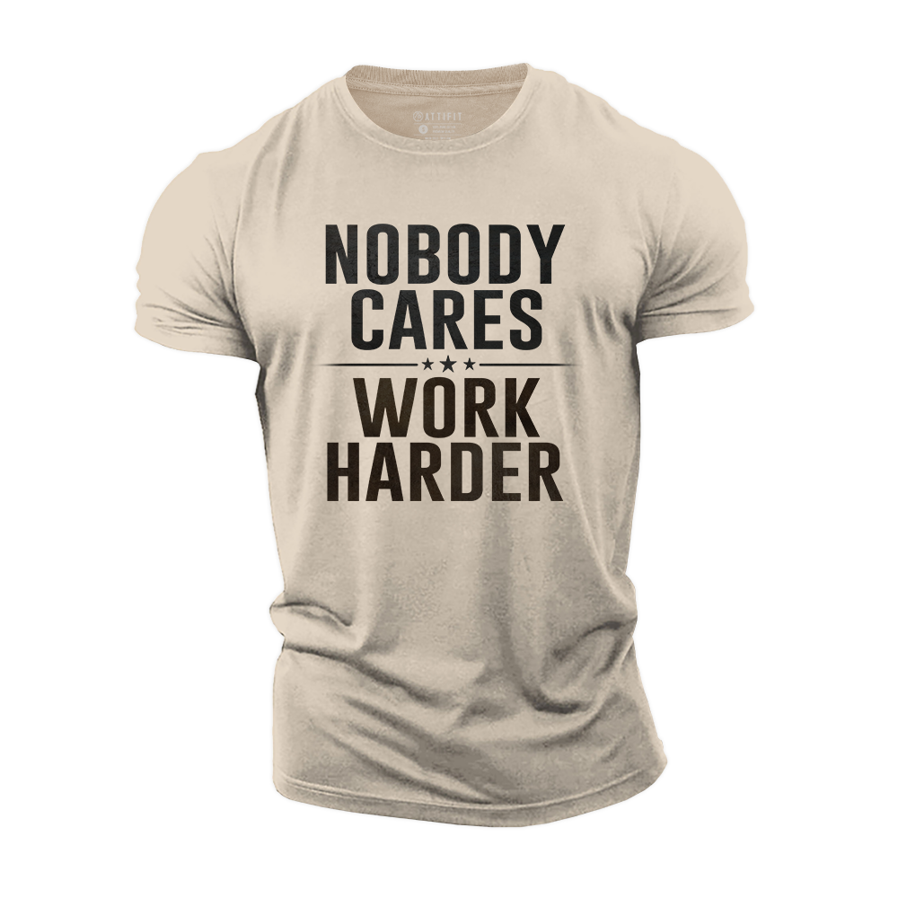 Work Hard Cotton T-Shirt