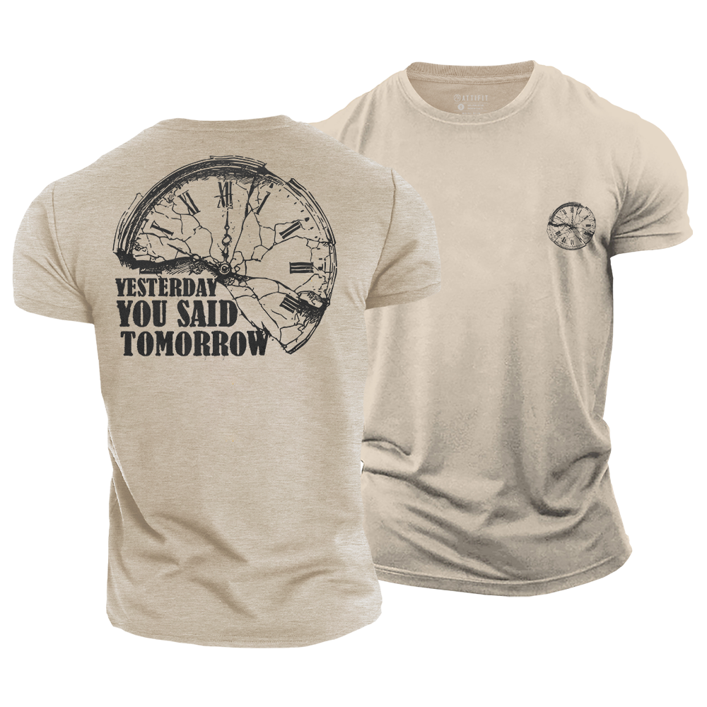 Yesterday You Said Tomorrow Cotton T-Shirt