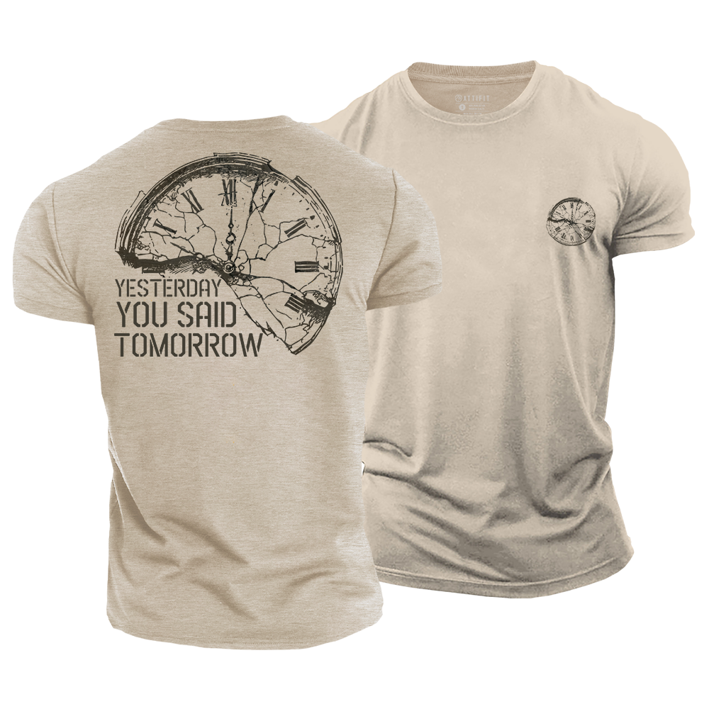 Yesterday You Said Tomorrow Cotton T-Shirt