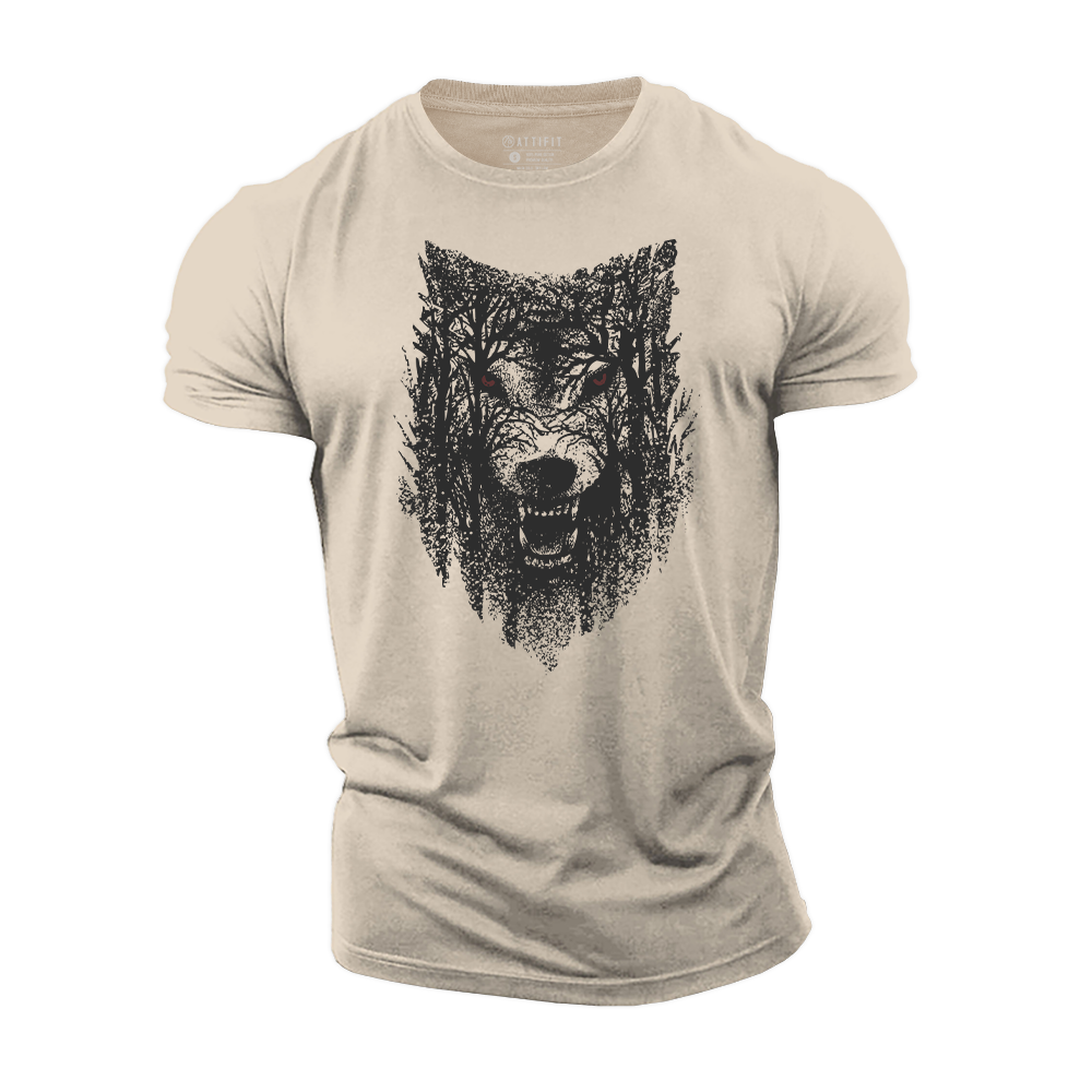 Spirit of the Wolf Cotton T-Shirt