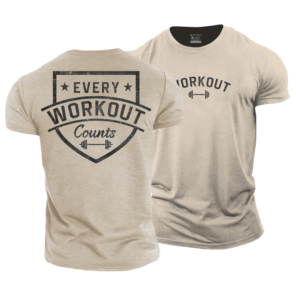 Every Workout Counts Cotton T-Shirt