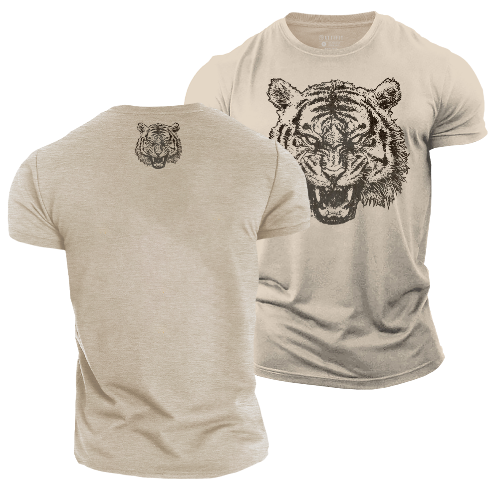 Wikinger-Grafik-T-Shirts aus Baumwolle