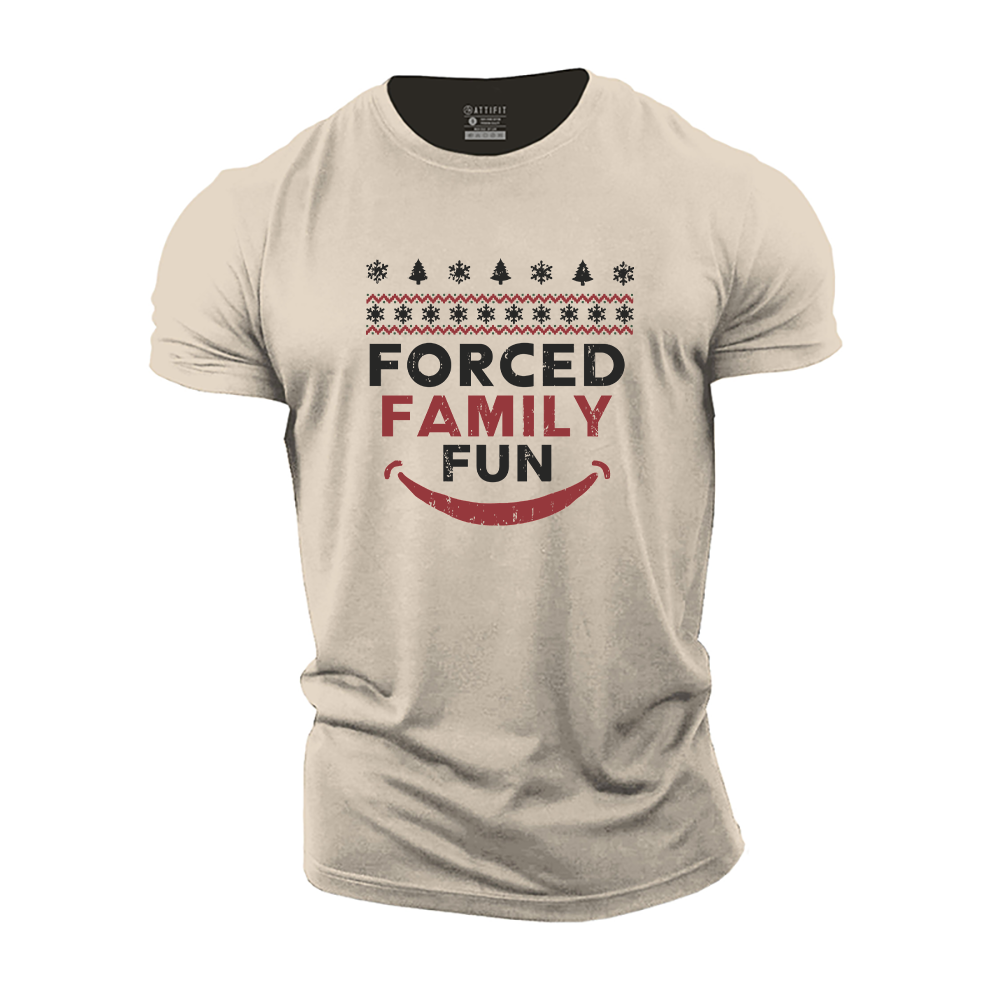 Forced Family Fun Cotton T-Shirt